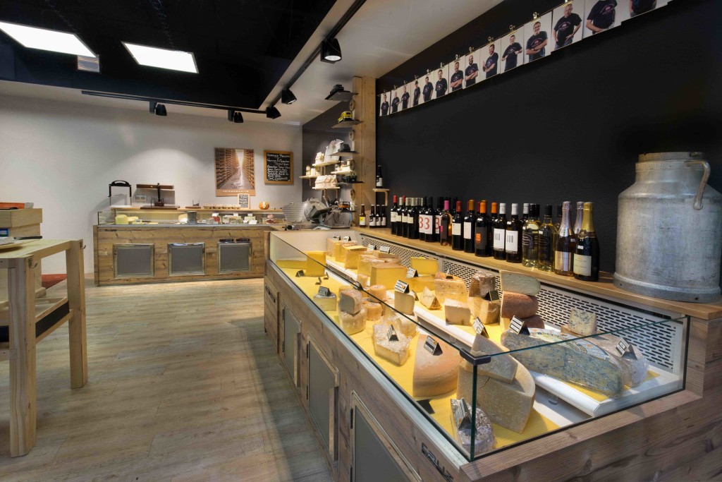 Fromagerie Bousquet by nakide - agencement fromagerie - agencement fromager - agencement crémerie - décoration fromager
