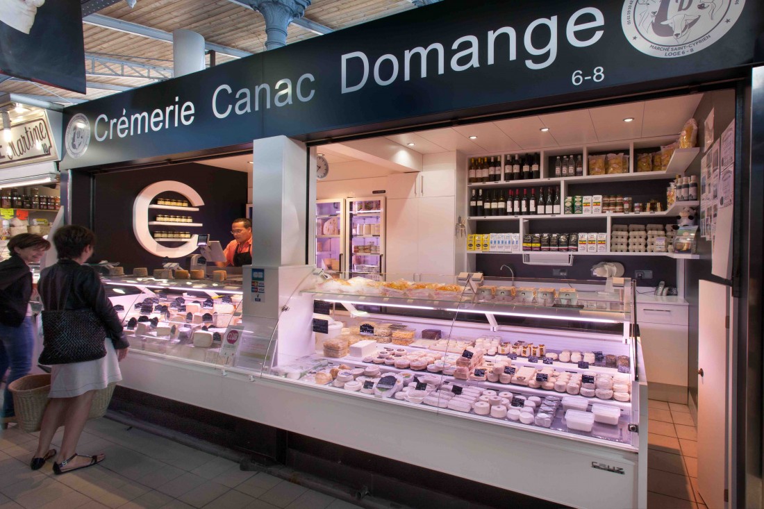 Crémerie Canac à Toulouse. Un agencement de fromagerie par nakide